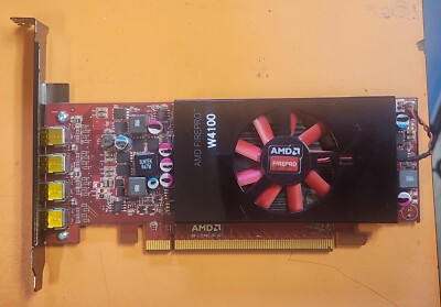 AMD FirePro W4100 Professional 2GB GDDR5 PCI-E Graphics Card GPU