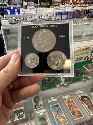 アメリカ合衆国バイセンテニアル3枚セット UNITED STATES BICENTENNIAL COINS SET OF 3 IN CASE | eBay
