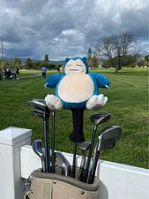 Snorlax Pokemon Driver Golf Head Cover