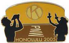 Kiwanis Inter. District PNW "Honolulu Hawaii Convention" 2005 Lapel Pin