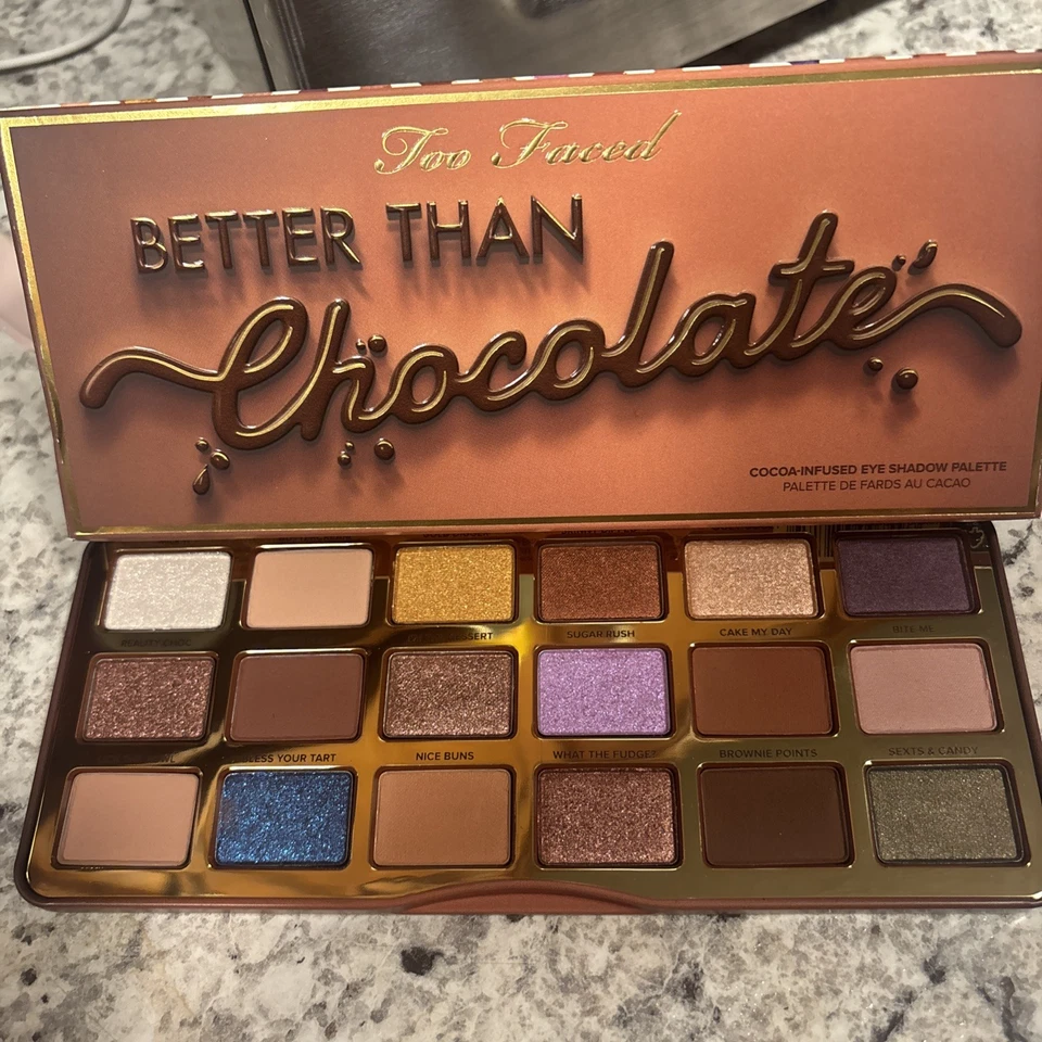 ☆ Too Faced Better Than Chocolate Eyeshadow Palette ☆ Authentic Full Size - Image 4 of 4