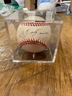 Carl Yastrzemski Signed Baseball Upper Deck COA Boston Red Sox