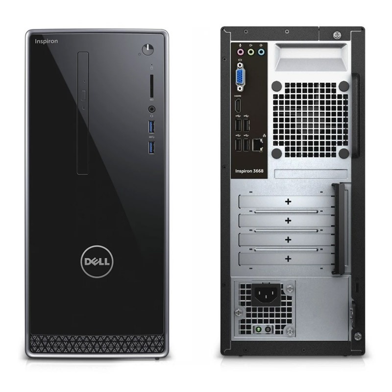 Dell Inspiron 3668 Desktop PC Intel Core I3-7100 3.90ghz 8gb 1TB