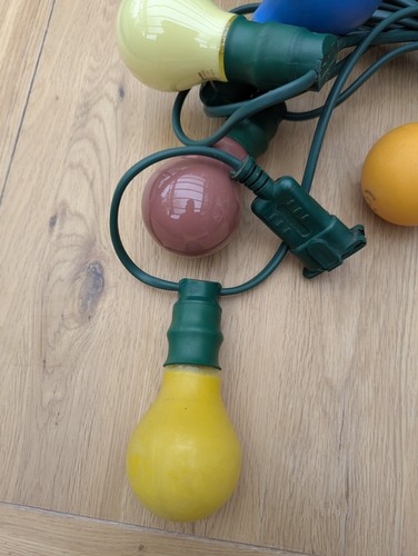 Vintage Decorlamp 10 string outdoor garden party BBQ Xmas lights filament bulbs - Picture 11 of 21