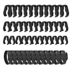 Microphone Stand Cable Clips - Boom Pole Cable Clips Clamp Plastic Mount - Mu...