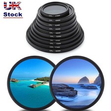 Photography Circle Filter Polarizing CPL Camera Lens For Canon Nikon Sony