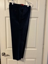 Men’s Carolina Herrera Wool Slacks. Dark Navy. Size 38