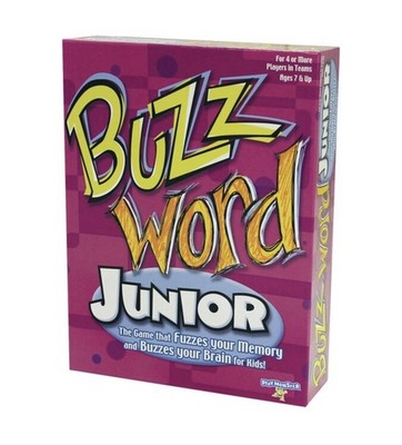 Buzz Word Junior Board Family Fun Game Memory. NEW SEALED 