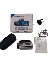 Floureon HDV-312P Digital Video Camera Recorder FHD 24MP 16X Zoom Silver