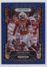 2024 Panini Prizm Draft Picks Blue Wave Prizm 105/249 Jaylan Ford #190 0u2j