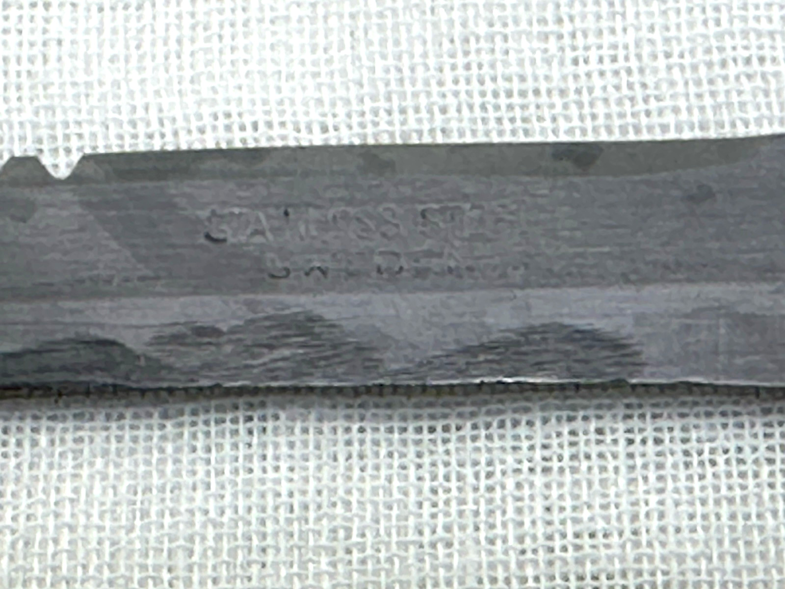 Vintage FISHERMANS TACKLE FILLET KNIFE Wooden Handle Stainless Steel SWEDEN