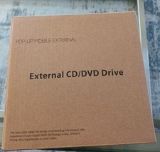 Gotega External DVD Drive, USB 3.0 Portable CD/DVD /-RW Drive/DVD Player