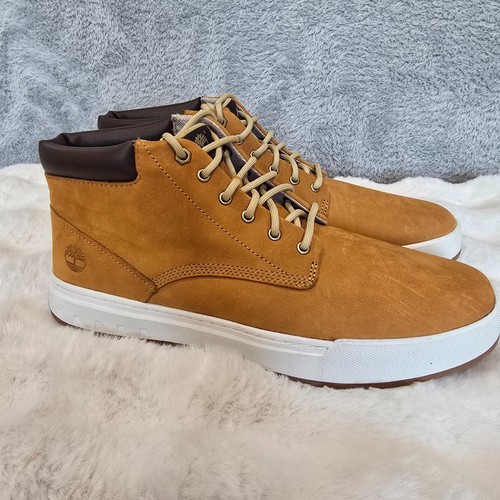 Timberland Men's Maple Grove Wheat Nubuck Chukka Boot Size 12 NEW TB0A5PRV231 - Picture 4 of 9