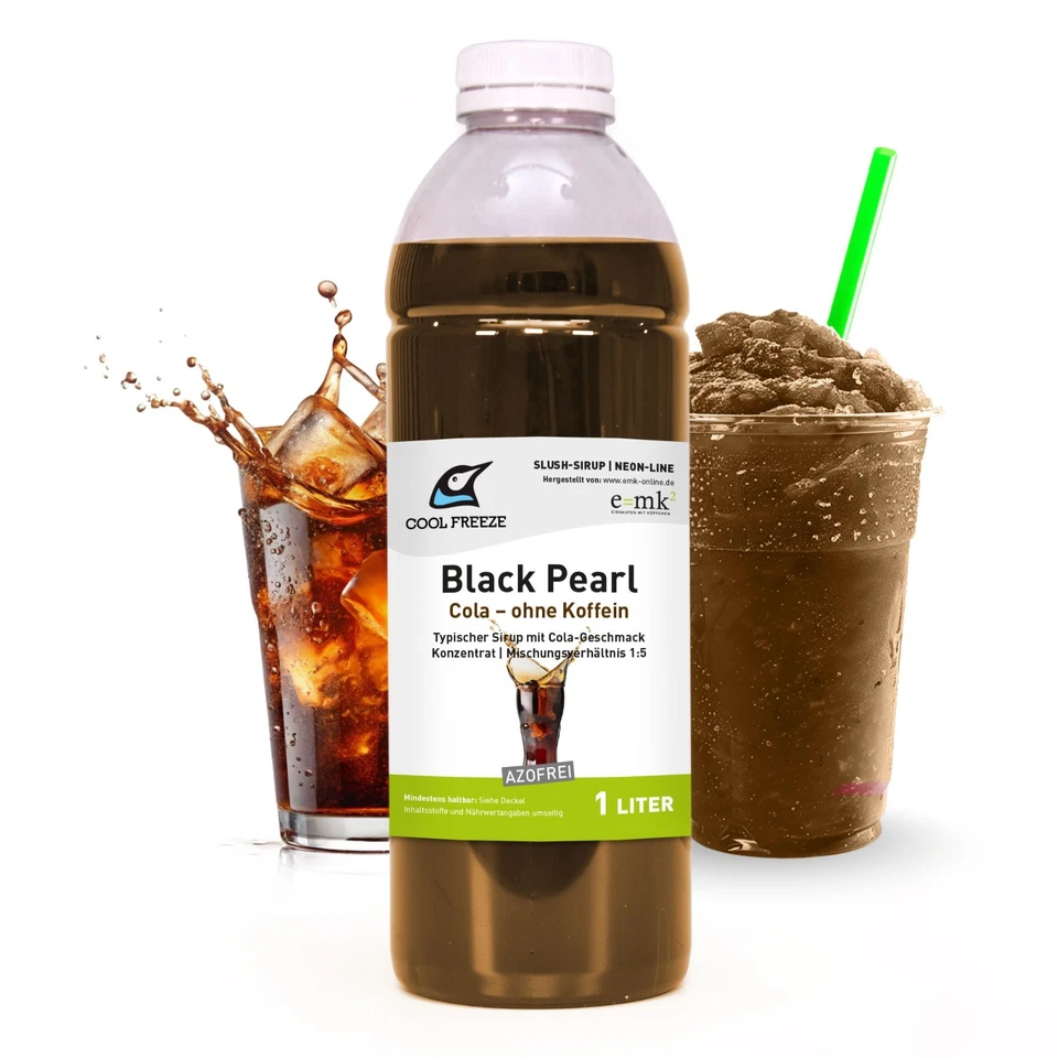 Slush Eis Sirup 8x1L Konzentrat 1:5 AZOFREI Vorteilset Sprudler Eis-Getränk - Bild 2 von 4