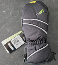 Head Junior Children's Unisex Ski Gloves - Black - Small Size - Insulated