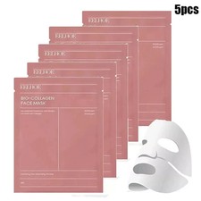 5x Bio Collagen Face Mask Real Deep Pore Minimizing Hydrating Firming