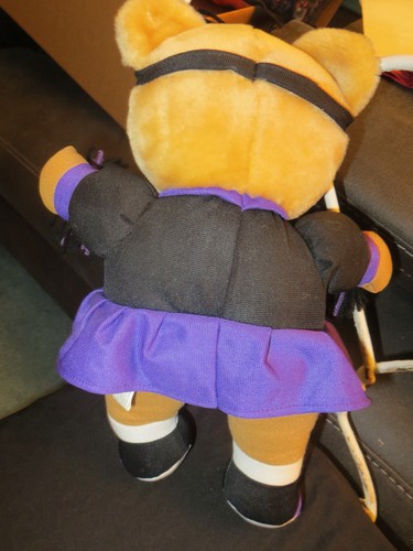 OSO ANIMADOR BALTIMORE RAVENS NFL COSAS BUENAS 13" PELUCHE 2002 - Imagen 3 de 4