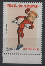 FRANCE 2006 - N° 3877a - FÊTE DU TIMBRE SPIROU / ISSUS DE CARNET- NEUFS** LUXE