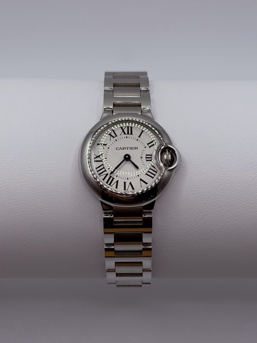 Authentic Ballon Bleu de Cartier Watch (28mm Size)