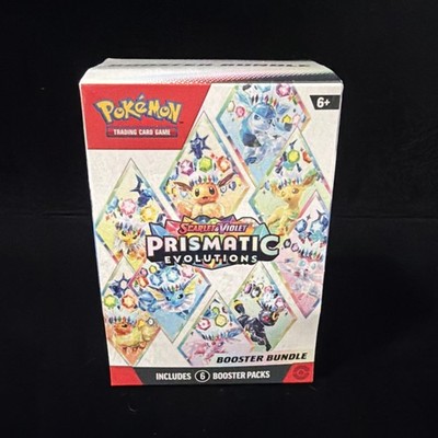Pokemon TCG Scarlet & Violet Prismatic Evolutions Booster Bundle Sealed