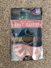 Glitter Rose Gold Pink Paint for Walls and Wood Decor 70gr