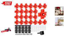 Chicken Water Nipples Automatic Poultry Drinker Kit with Drill Bit Tool 15PCS..
