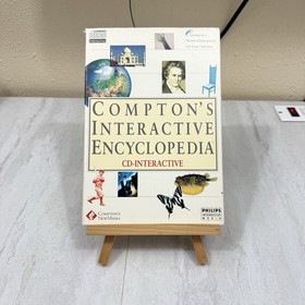 Compton's Interactive Encyclopedia (Philips CD-i CDI) with RaRe SLIP SLEEVE 