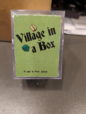 Village In A Box by Peter Jackson - Limited Run Card Game w/ Ultrapro Deckbox