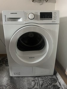 Samsung Wärmepumpentrockner weiß freistehend Frontlader Sensor Trocknen
