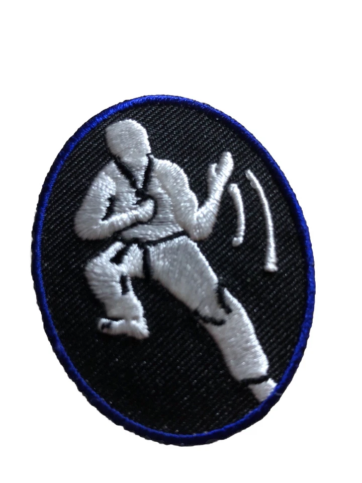 PARCHES ARTES MARCIALES PIEZA CONJUNTO DE 3 FORMAS PARCHE UNIFORME HIERRO EN COSER Foto 2 de 4