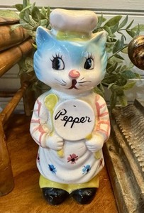 美品 Lefton レフトン ミス プリス キティ キャット クッキージャー Lefton Miss Priss Cat Cookie Jar Ceramic Vintage Mid Century - Etsy