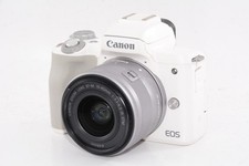  Exc 5/Less than 22000shot Canon EOS Kiss M / 15-45 IS STM Lens FromJAPAN u12446