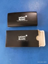 Vtg Gold Plated Mont Blanc Meisterstuck Art of Writing w/ Guarantee Booklet