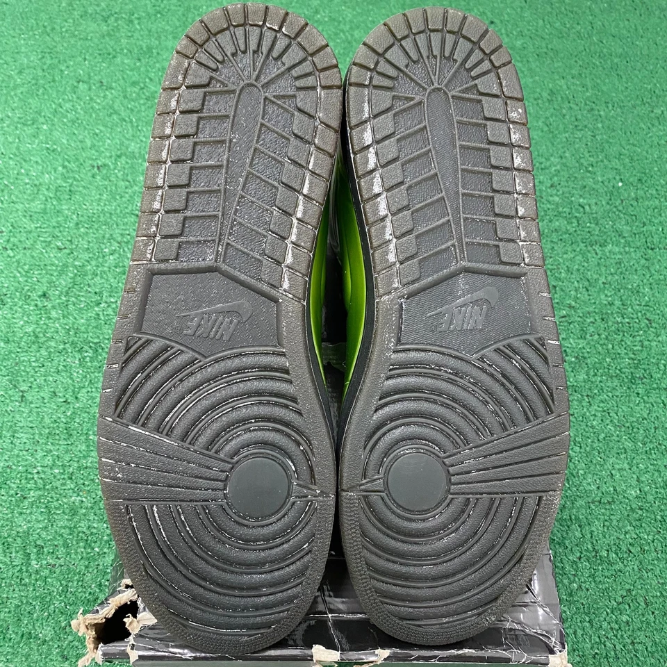 Talla 14 - Zapatillas Nike Air Jordan 1 Verde Anodizado RARAS 414823-301 ¡Envío Rápido! Foto 2 de 4