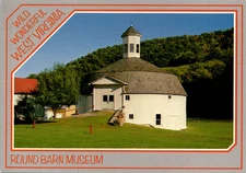 Wild Wonderful West Virginia Hamilton Round Barn Museum Exterior Mannington WV