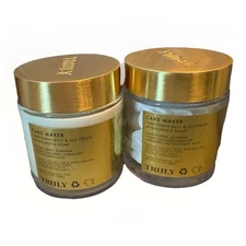💕 New Truly Cake Maker Tightening Butt &Leg Cream 2 Oz + Polish .7 Oz Travel Sz