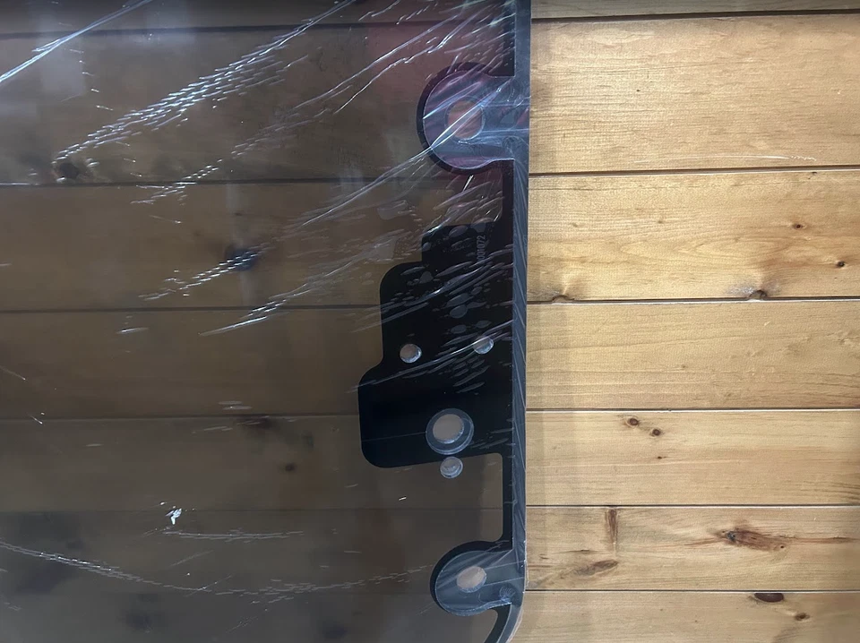 Puerta minicargadora John Deere serie G de 1/2" poli Lexan trituradora parabrisas - tintado Foto 3 de 4