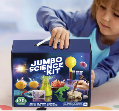 Joyfy 60171 130+ Jumbo Science Kits for Kids Stem Project