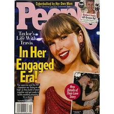 PEOPLE MAGAZINE Sept 22, 2025 ~ TAYLOR SWIFT In Her Engaged Era! + Rob Irwin