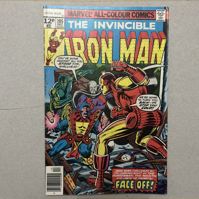 Marvel Comics IRON MAN Vol. 1 Nr. 105 Dez 1977. (box2)