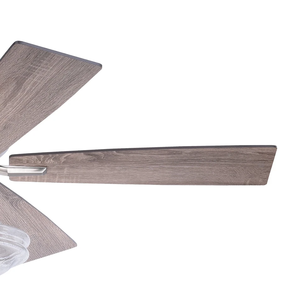 Ventilador de techo interior Vaxcel Lighting Huntley 52 Huntley 52" 5 aspas - níquel Foto 2 de 4