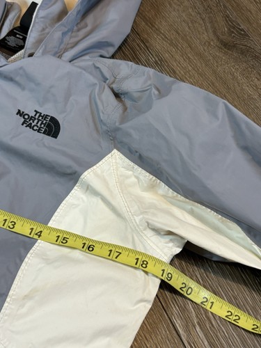 The North Face Dryvent Jacke Damen Medium Full Zip Lila/Weiß Kapuze Pack - Bild 5 von 7