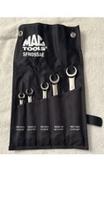 Mac Tools 5 Pc. Sae Flare Nut Wrench Set Wcanvas Storage Bag