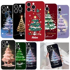 For iPhone 16 15 14 13 Pro Max 12 17 11 Christmas Custom Silicone TPU Cover Case