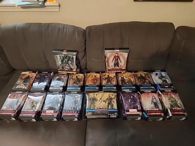 Hasbrp Marvel Legends Lot Of 20 Figures In Box Some Sealed Fair Condition