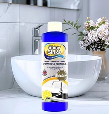 Shiny Sinks Cleaner Prevents Limescale Homecare 250ml Cream Cleaner 31.96 per litre