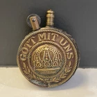WW1 Bronze Gott Mit Uns Crown Motif Collectible Lighter German Military Style