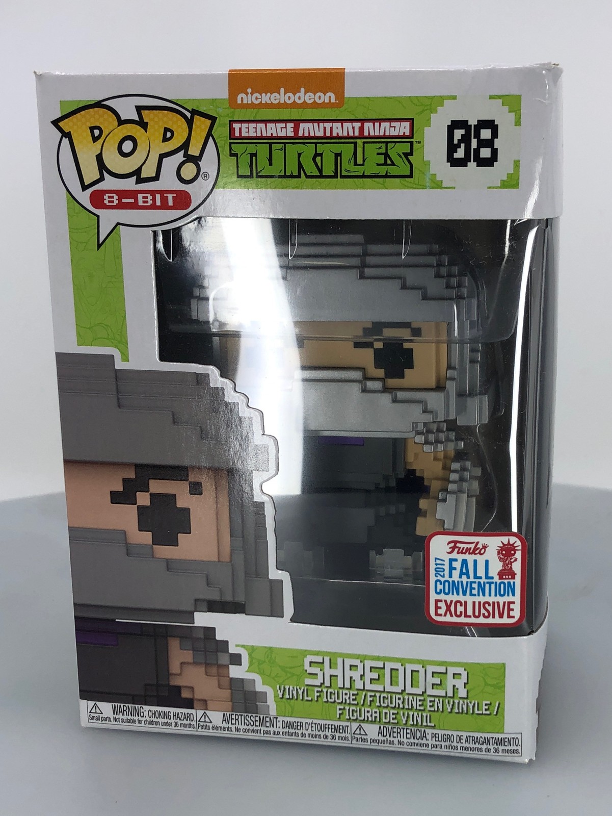 Shredder 8-bit #8 DAMAGED BOX SEE PICS