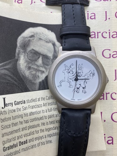 Reloj Jerry Garcia Art LE NUEVO EN STOCK Grateful Dead Humillation at the Animal Party - Imagen 2 de 4