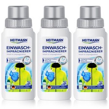 Heitmann Einwasch-Imprägnierer 250ml imprägniert Outdoor Kleidung (3er Pack)